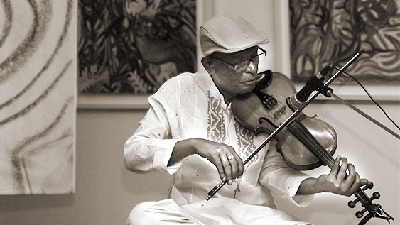 The eminent violinist Almas Ali is no more