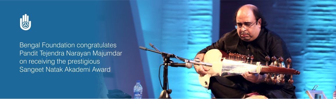 Pandit Tejendra Narayan Majumdar honoured with Sangeet Natak Akademi Award 2018